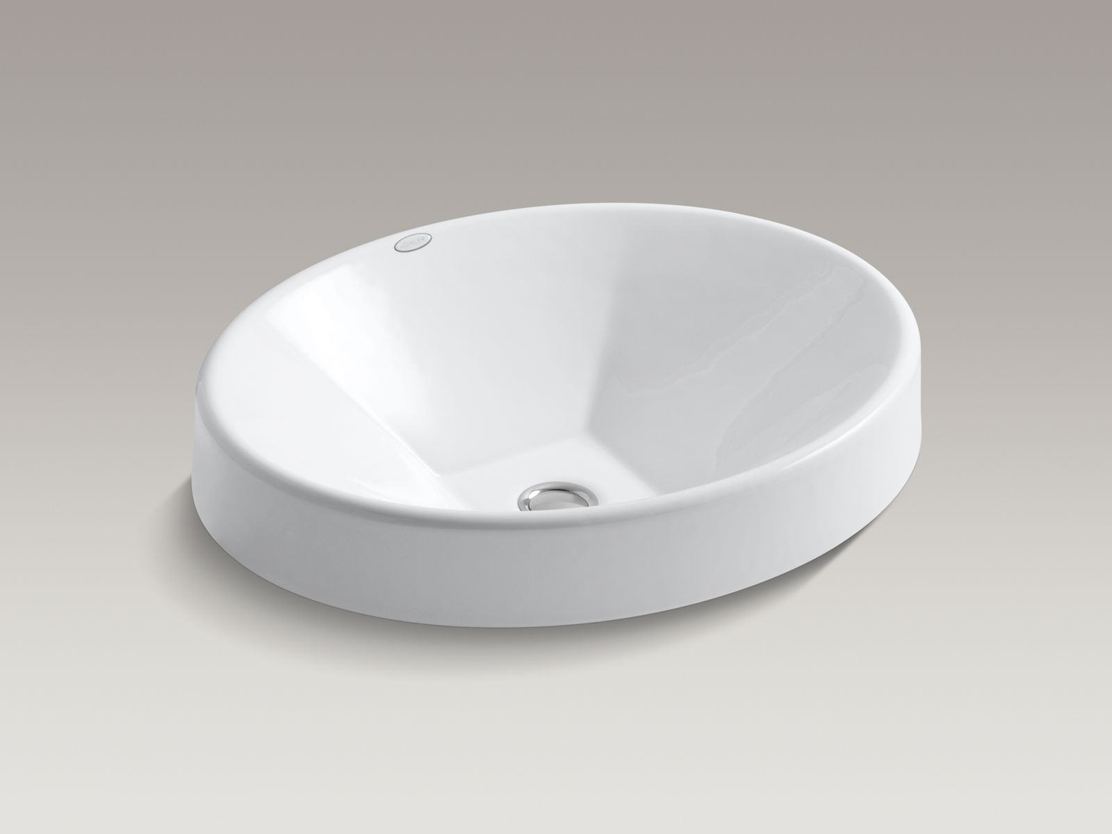 Inscribe(R) Wading Pool(R) oval drop-in bathroom sink