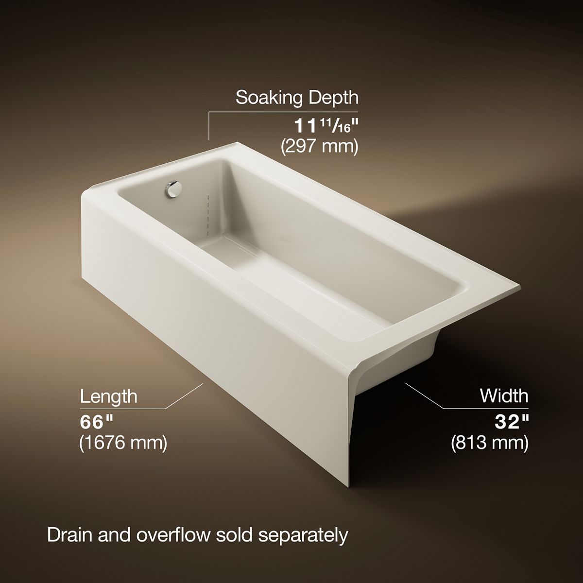 2558-bellwether-66-x-32-alcove-bath-left-drain-8.jpg Bellwether® 66" x 32" alcove bath, left drain
