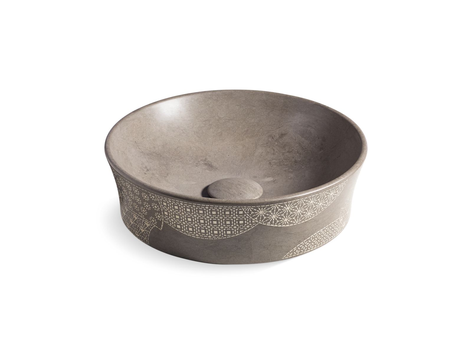 26262-kensho-16-round-vessel-bathroom-sink-no-overflow-2.jpg Kensho® 16" round vessel bathroom sink, no overflow