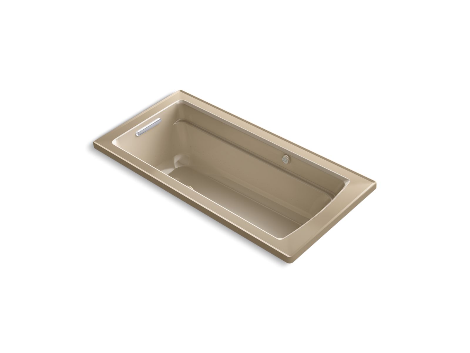 2630-archer-66-x-32-drop-in-bubblemassage-air-bath-with-bask-heated-surface-and-end-drain-2.jpg Archer® 66" x 32" drop-in BubbleMassage™ air bath with Bask® heated surface and end drain