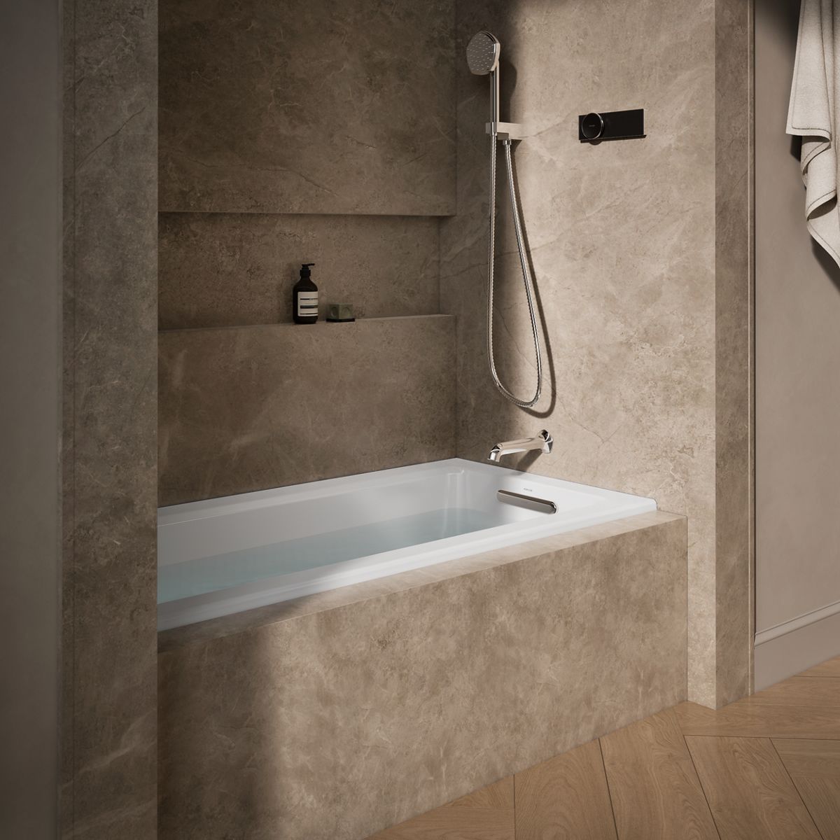 2641-archer-60-x-30-alcove-bath-with-bask-heated-surface-right-drain-11.jpg Archer® 60" x 30" alcove bath with Bask® heated surface, right drain