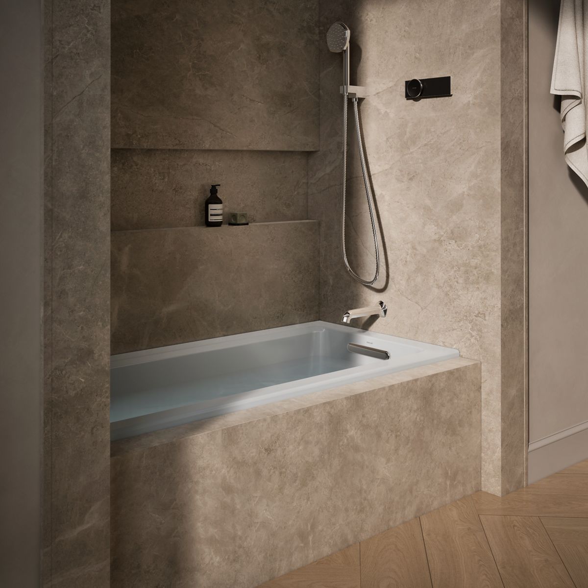 2641-archer-60-x-30-alcove-bath-with-bask-heated-surface-right-drain-13.jpg Archer® 60" x 30" alcove bath with Bask® heated surface, right drain