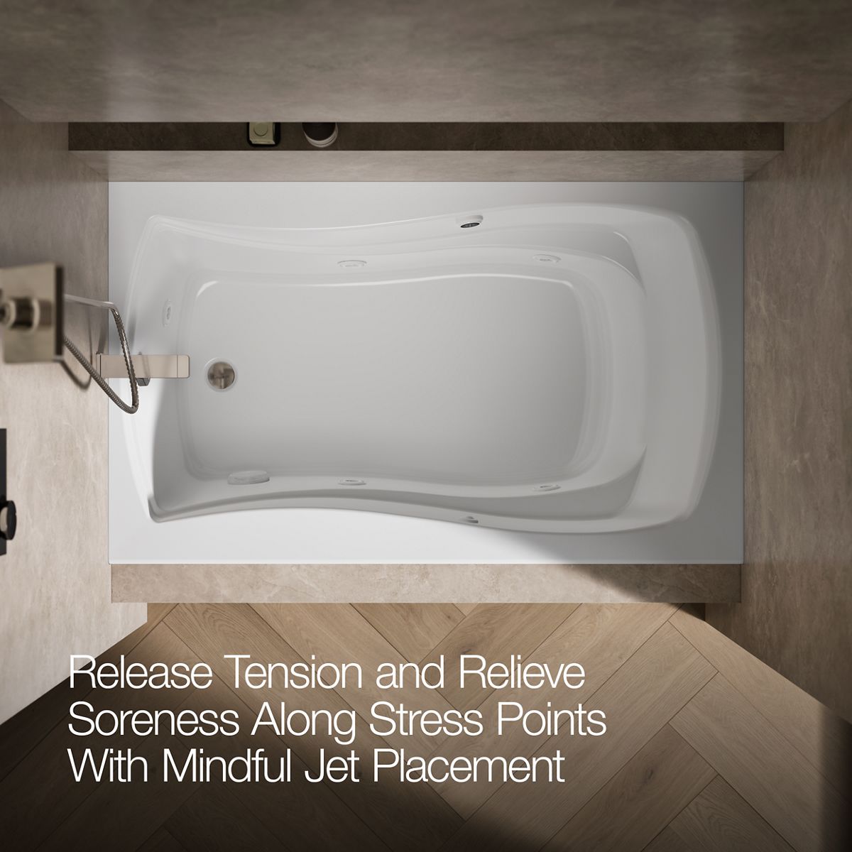 2675-mariposa-60-x-36-alcove-whirlpool-bath-with-bask-heated-surface-left-drain-11.jpg Mariposa® 60" x 36" alcove whirlpool bath with Bask® heated surface, left drain