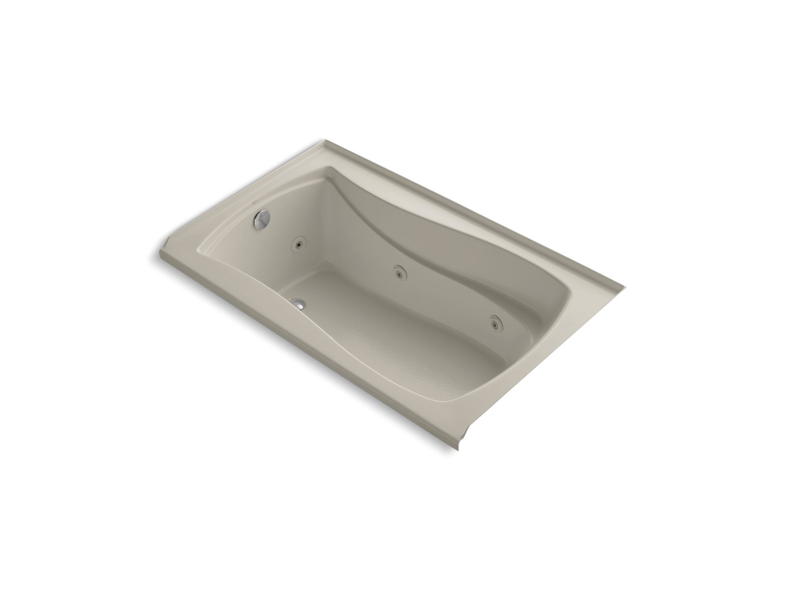 2675-mariposa-60-x-36-alcove-whirlpool-bath-with-bask-heated-surface-left-drain-5.jpg Mariposa® 60" x 36" alcove whirlpool bath with Bask® heated surface, left drain