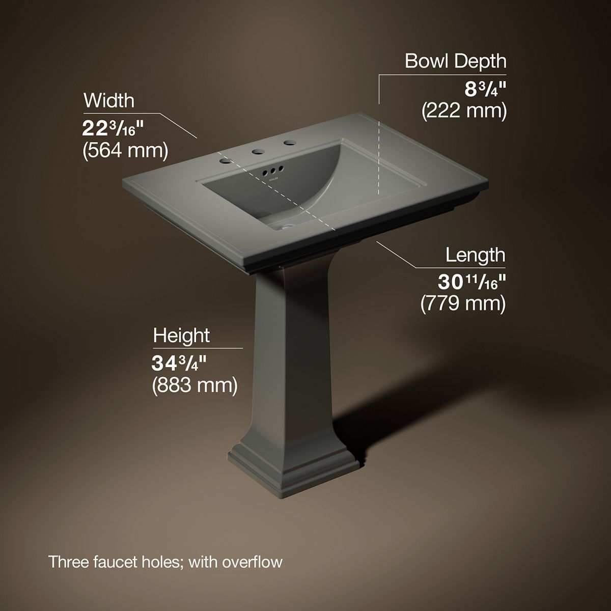 27549-memoirs-stately-30-3-4-rectangular-pedestal-bathroom-sink-26.jpg Memoirs® Stately 30-3/4" rectangular pedestal bathroom sink