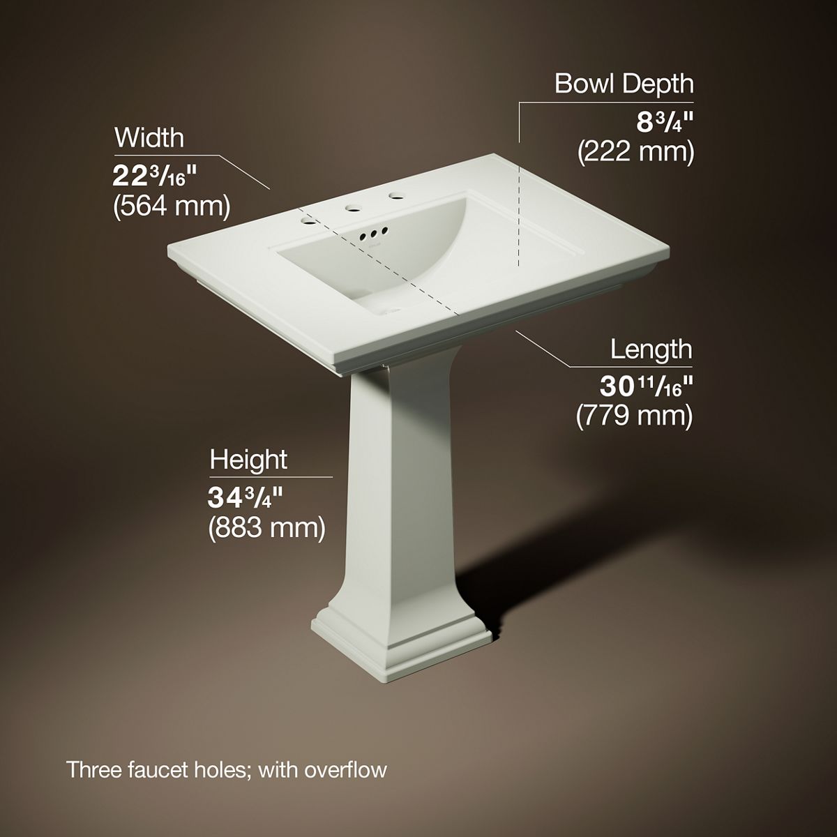 27549-memoirs-stately-30-3-4-rectangular-pedestal-bathroom-sink-29.jpg Memoirs® Stately 30-3/4" rectangular pedestal bathroom sink