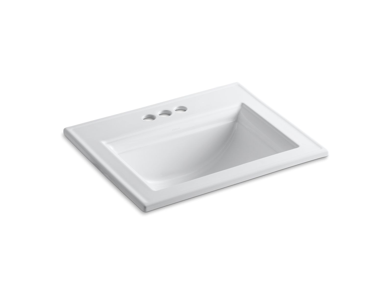 Memoirs® Stately 22-3/4" rectangular drop-in bathroom sink