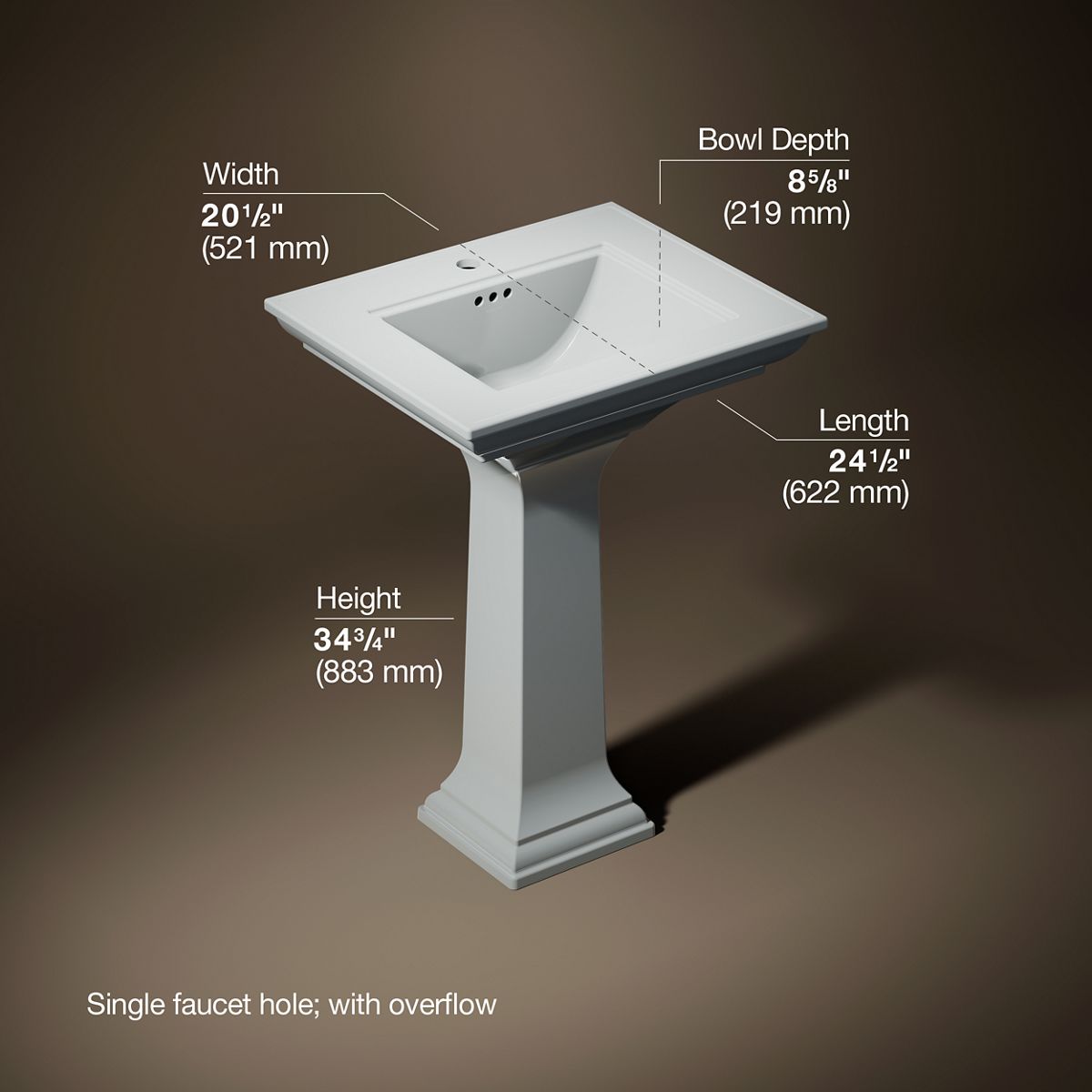27902-memoirs-stately-25-rectangular-pedestal-bathroom-sink-23.jpg Memoirs® Stately 25" rectangular pedestal bathroom sink