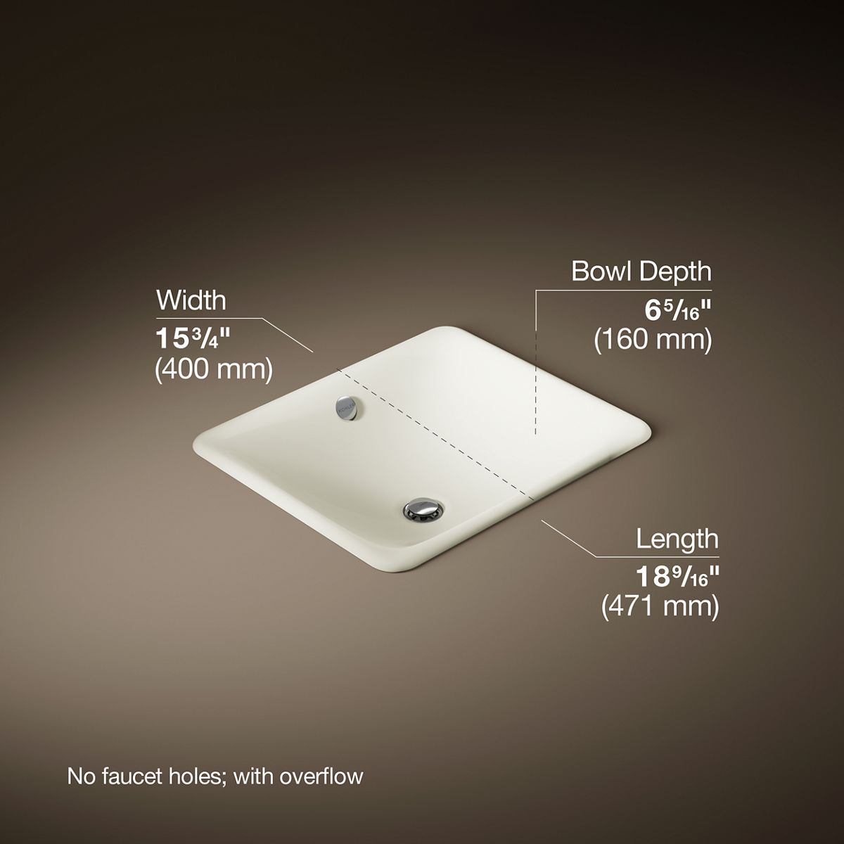 27987-iron-plains-18-1-2-rectangular-drop-in-undermount-bathroom-sink-27.jpg Iron Plains® 18-1/2" rectangular drop-in/undermount bathroom sink