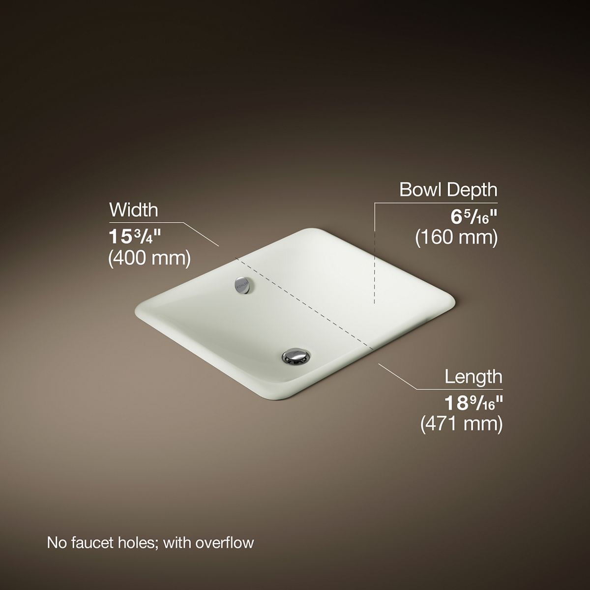 27987-iron-plains-18-1-2-rectangular-drop-in-undermount-bathroom-sink-29.jpg Iron Plains® 18-1/2" rectangular drop-in/undermount bathroom sink