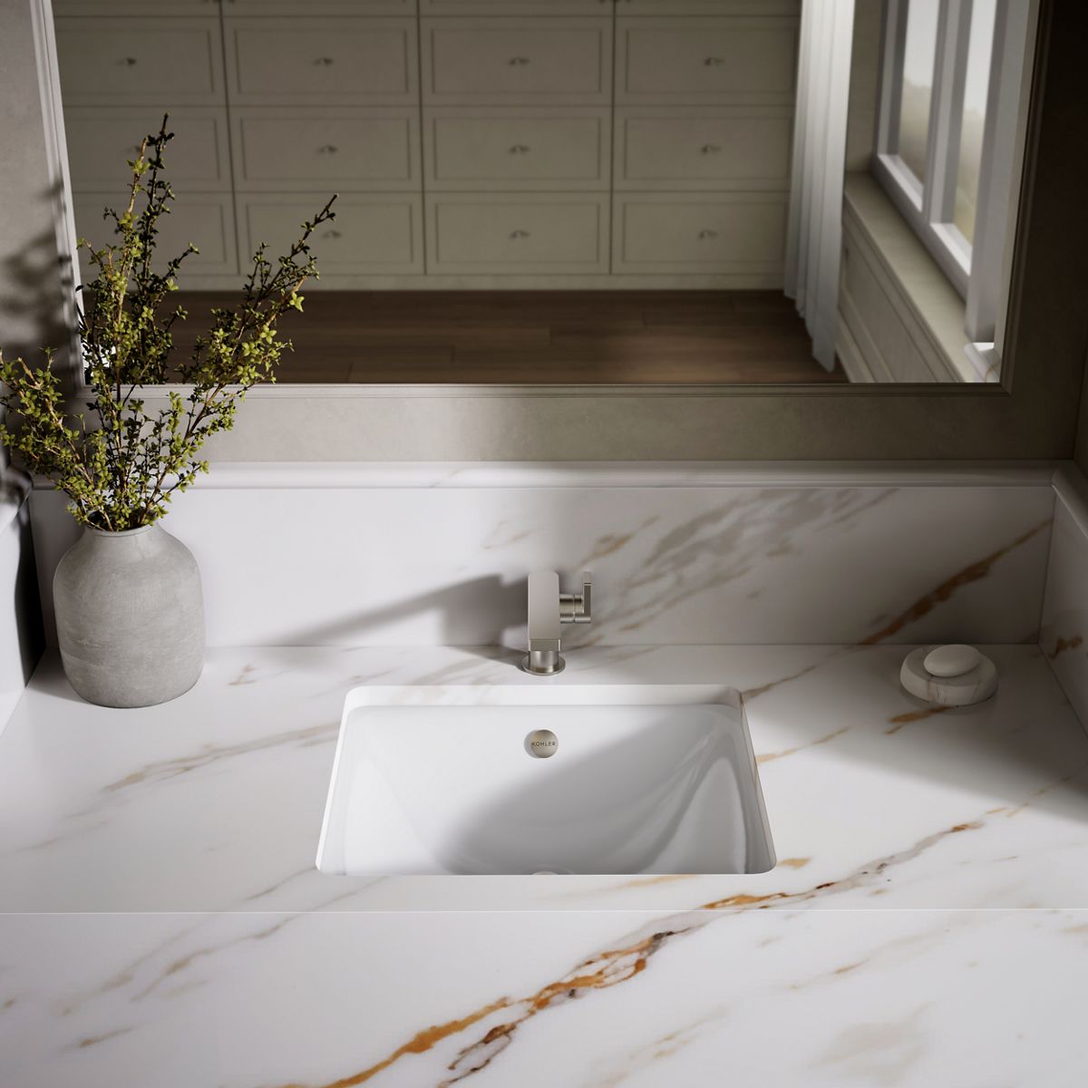 27987-iron-plains-18-1-2-rectangular-drop-in-undermount-bathroom-sink-50.jpg Iron Plains® 18-1/2" rectangular drop-in/undermount bathroom sink