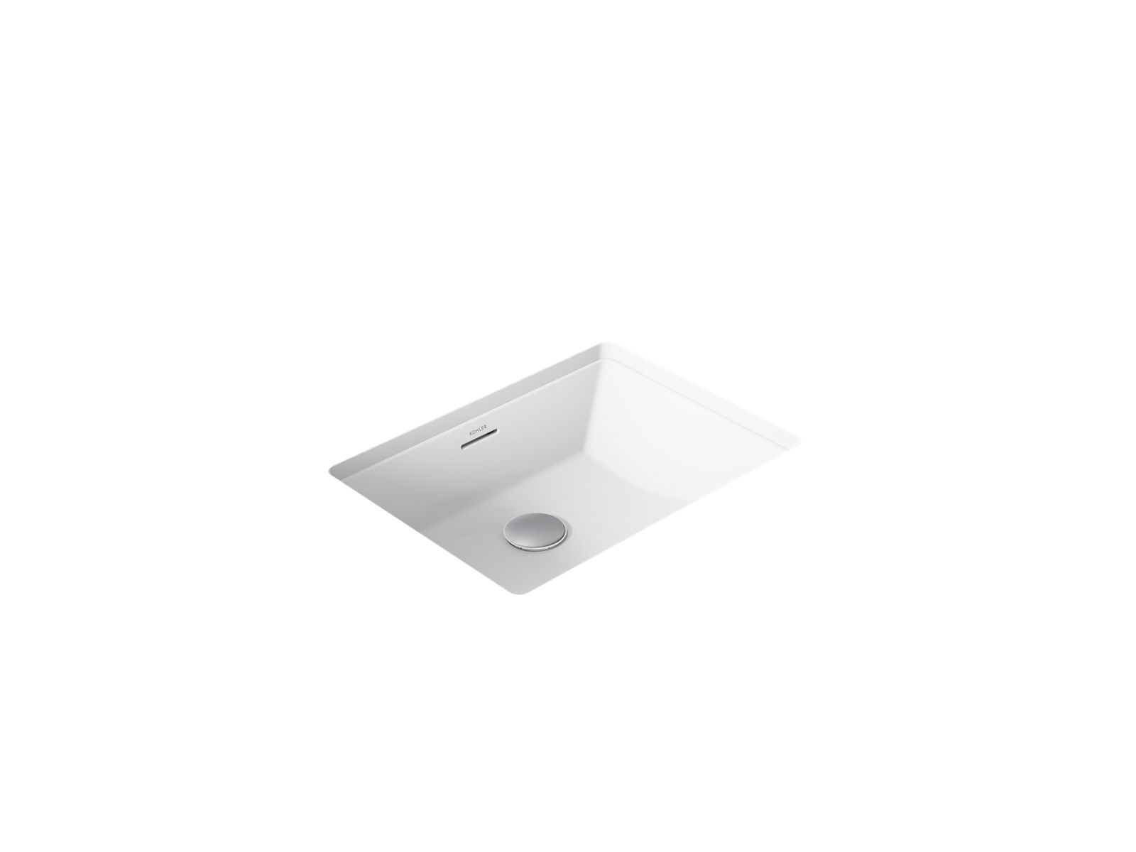 Brazn® 21-1/4" rectangular undermount bathroom sink