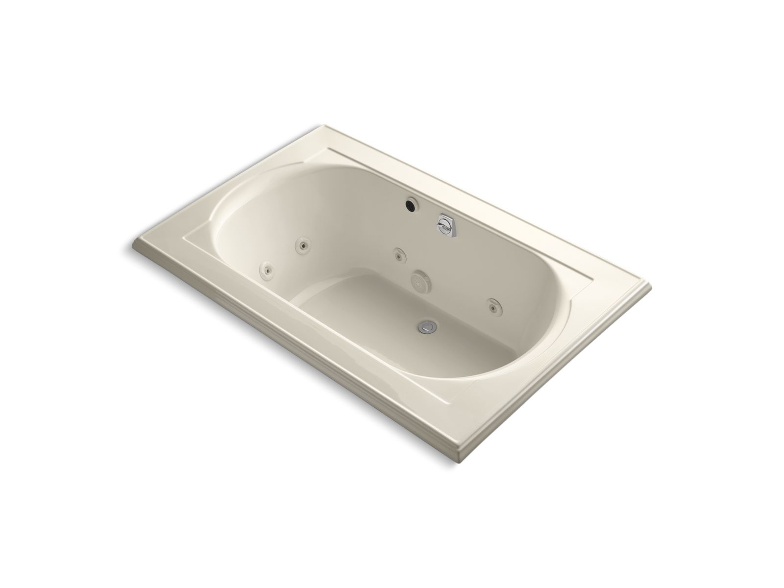 2813-memoirs-66-x-42-drop-in-whirlpool-bath-with-end-drain-heater-and-custom-pump-location-without-jet-trim-3.jpg Memoirs® 66" x 42" drop-in whirlpool bath with end drain, heater and custom pump location without jet trim