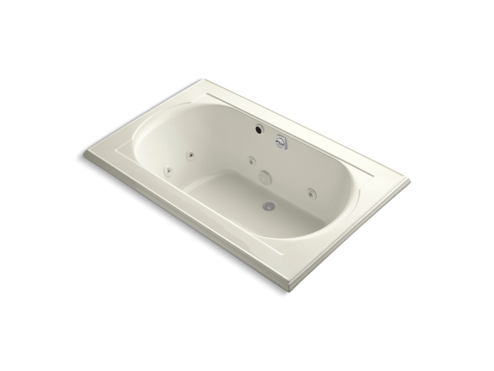 2813-memoirs-66-x-42-drop-in-whirlpool-bath-with-end-drain-heater-and-custom-pump-location-without-jet-trim-8.jpg Memoirs® 66" x 42" drop-in whirlpool bath with end drain, heater and custom pump location without jet trim