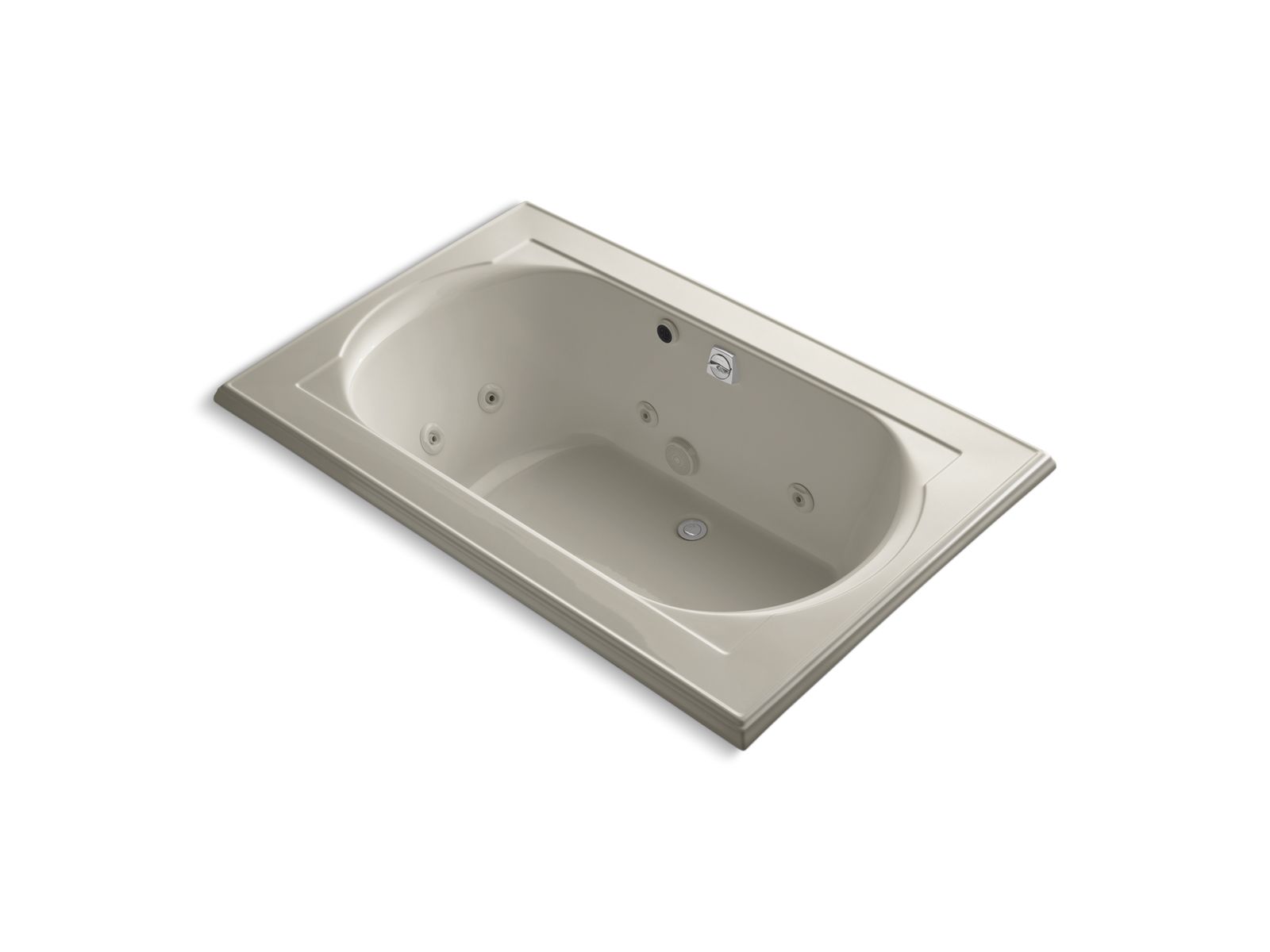 2813-memoirs-66-x-42-drop-in-whirlpool-bath-with-end-drain-heater-and-custom-pump-location-without-jet-trim-9.jpg Memoirs® 66" x 42" drop-in whirlpool bath with end drain, heater and custom pump location without jet trim