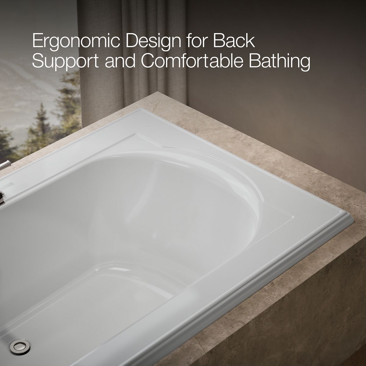 2866-memoirs-72-x-42-drop-in-bath-17.jpg Memoirs® 72" x 42" drop-in bath