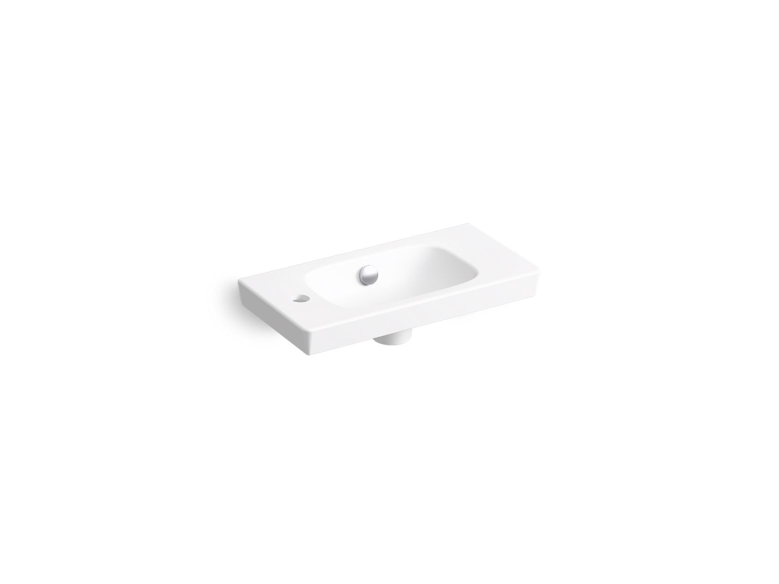 ModernLife® 19-1/2" rectangular wall-mount bathroom sink