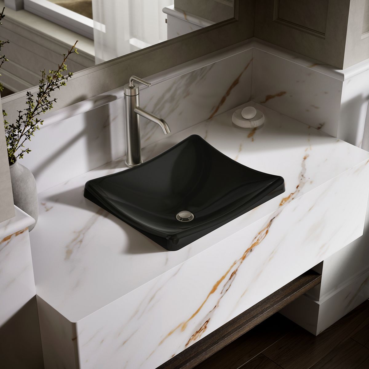 29027-demilav-18-1-4-rectangular-vessel-bathroom-sink-no-overflow-37.jpg DemiLav® 18-1/4" rectangular vessel bathroom sink, no overflow