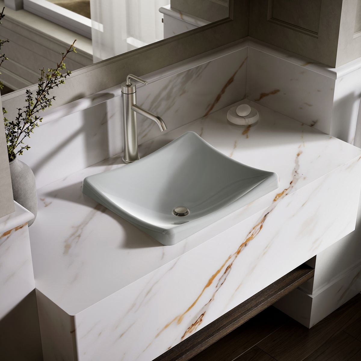29027-demilav-18-1-4-rectangular-vessel-bathroom-sink-no-overflow-38.jpg DemiLav® 18-1/4" rectangular vessel bathroom sink, no overflow