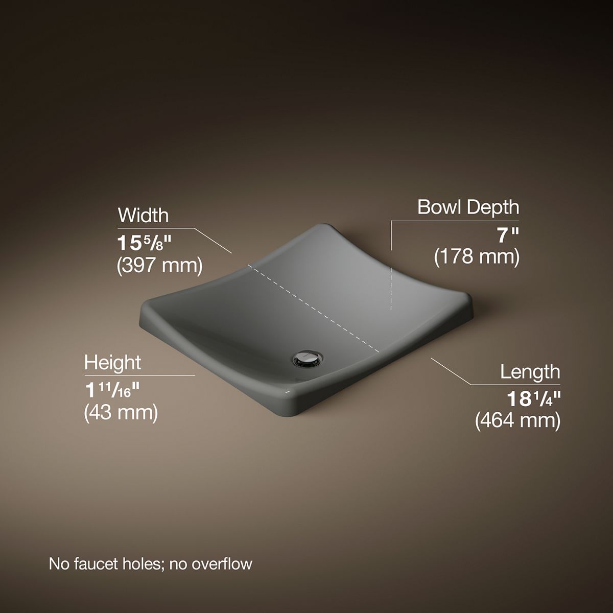 29027-demilav-18-1-4-rectangular-vessel-bathroom-sink-no-overflow-43.jpg DemiLav® 18-1/4" rectangular vessel bathroom sink, no overflow