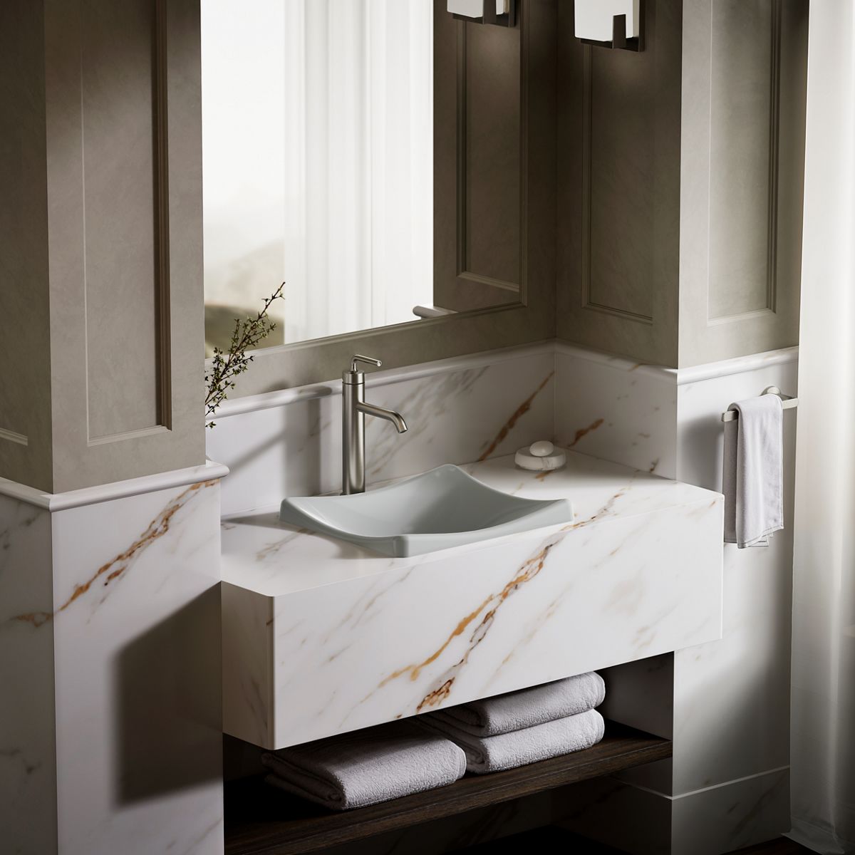 29027-demilav-18-1-4-rectangular-vessel-bathroom-sink-no-overflow-52.jpg DemiLav® 18-1/4" rectangular vessel bathroom sink, no overflow