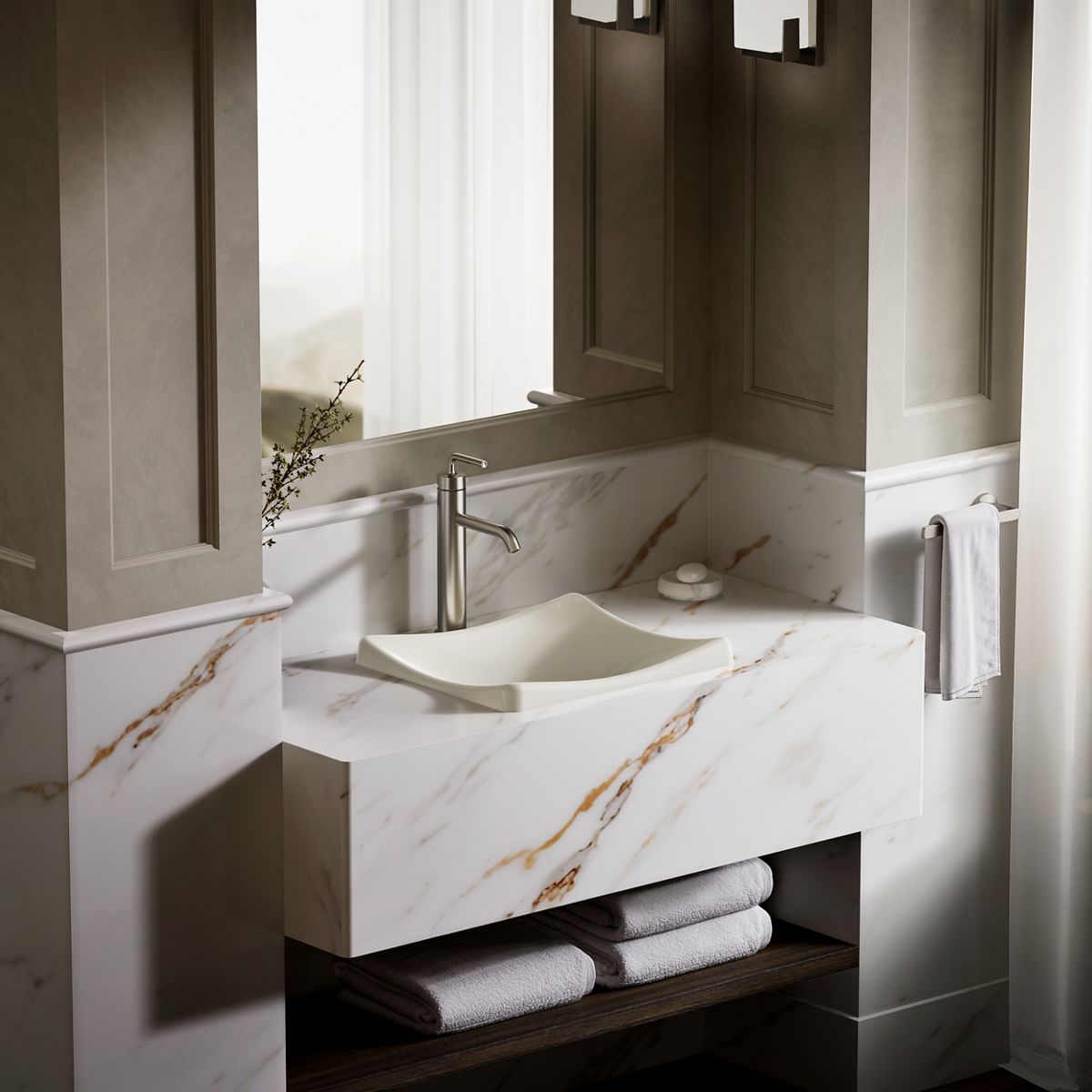 29027-demilav-18-1-4-rectangular-vessel-bathroom-sink-no-overflow-53.jpg DemiLav® 18-1/4" rectangular vessel bathroom sink, no overflow