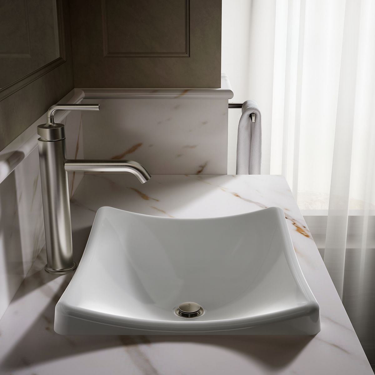 29027-demilav-18-1-4-rectangular-vessel-bathroom-sink-no-overflow-63.jpg DemiLav® 18-1/4" rectangular vessel bathroom sink, no overflow