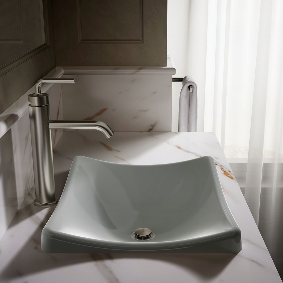 29027-demilav-18-1-4-rectangular-vessel-bathroom-sink-no-overflow-66.jpg DemiLav® 18-1/4" rectangular vessel bathroom sink, no overflow
