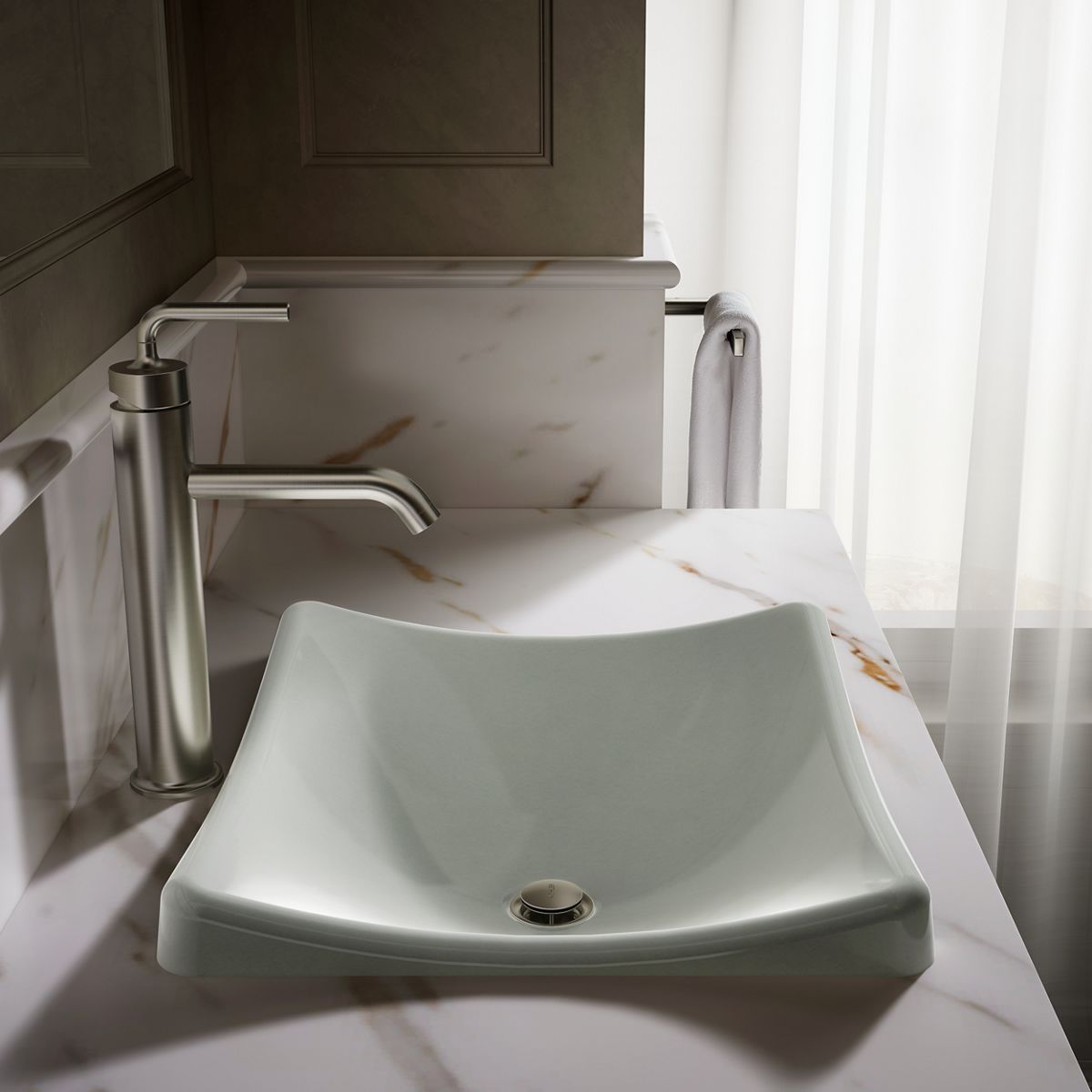 29027-demilav-18-1-4-rectangular-vessel-bathroom-sink-no-overflow-68.jpg DemiLav® 18-1/4" rectangular vessel bathroom sink, no overflow