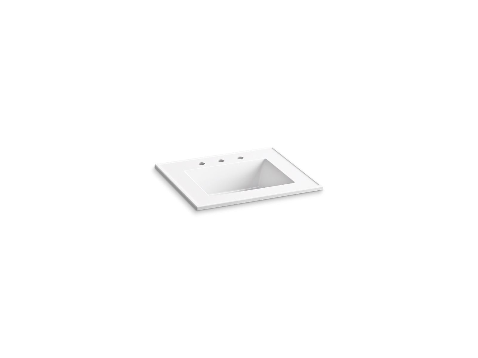 29155-ceramic-impressions-25-rectangular-vanity-top-bathroom-sink-with-8-widespread-faucet-holes-2.jpg Ceramic/Impressions® 25" rectangular vanity-top bathroom sink with 8" widespread faucet holes