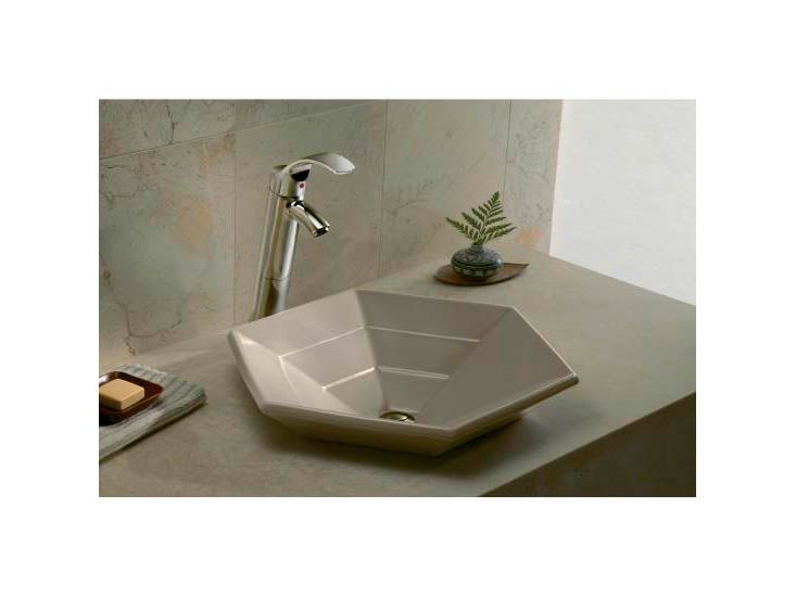 Hex Strata(R) vessel lavatory