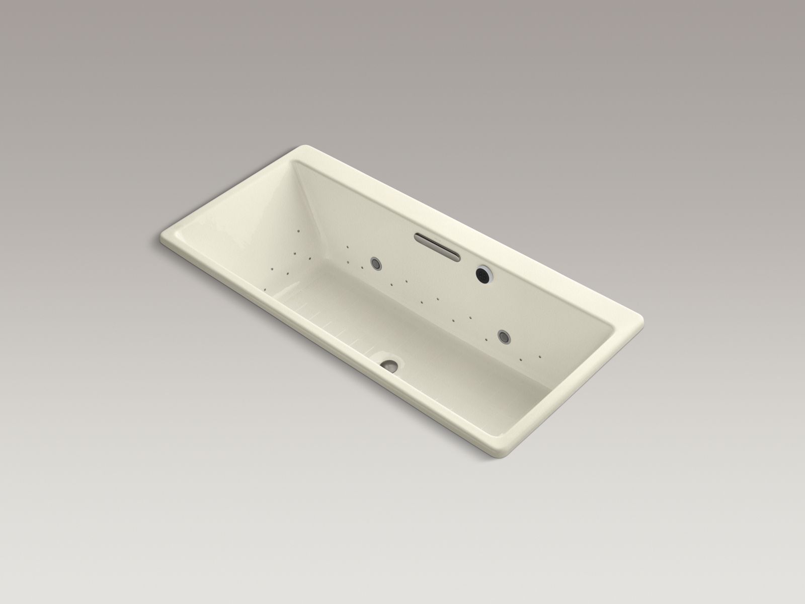 2944-r-ve-67-x-31-1-2-drop-in-bubblemassage-air-bath-with-chromatherapy-and-vibrant-brushed-nickel-airjet-finish-5.jpg Rêve® 67" x 31-1/2" drop-in BubbleMassage™ air bath with chromatherapy and Vibrant® Brushed Nickel airjet finish