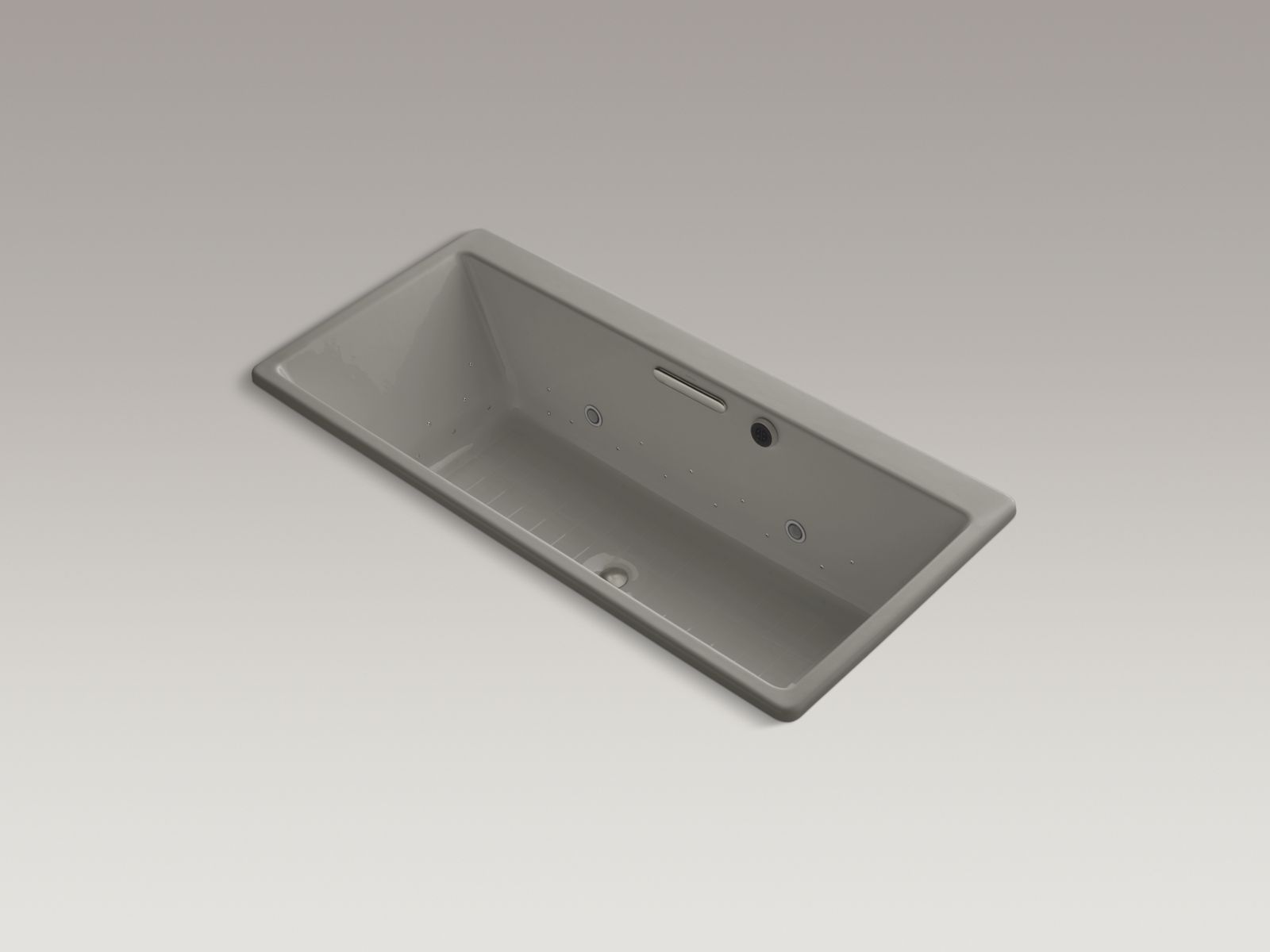 2944-r-ve-67-x-31-1-2-drop-in-bubblemassage-air-bath-with-chromatherapy-and-vibrant-brushed-nickel-airjet-finish-8.jpg Rêve® 67" x 31-1/2" drop-in BubbleMassage™ air bath with chromatherapy and Vibrant® Brushed Nickel airjet finish