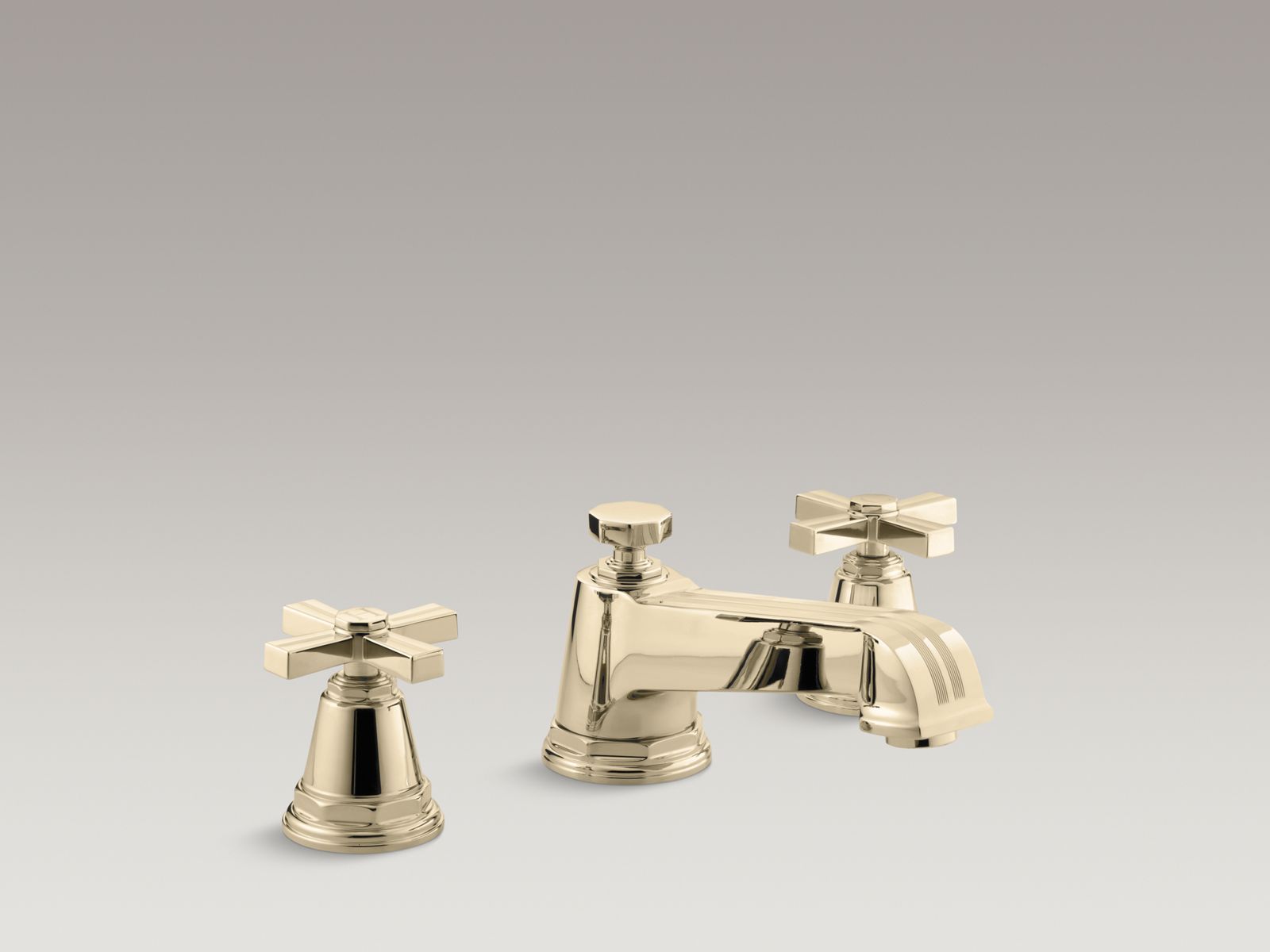 29471-pinstripe-deck-mount-bath-faucet-trim-for-high-flow-valve-with-cross-handles-valve-not-included-2.jpg Pinstripe® Deck-mount bath faucet trim for high-flow valve with cross handles, valve not included