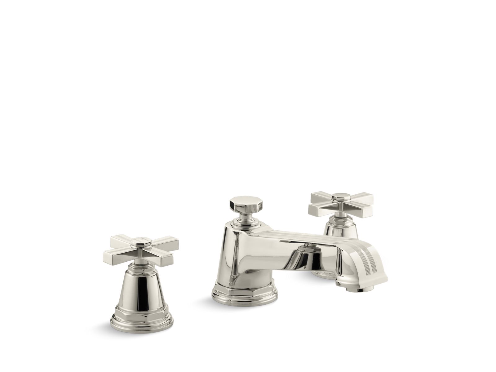 29471-pinstripe-deck-mount-bath-faucet-trim-for-high-flow-valve-with-cross-handles-valve-not-included-5.jpg Pinstripe® Deck-mount bath faucet trim for high-flow valve with cross handles, valve not included