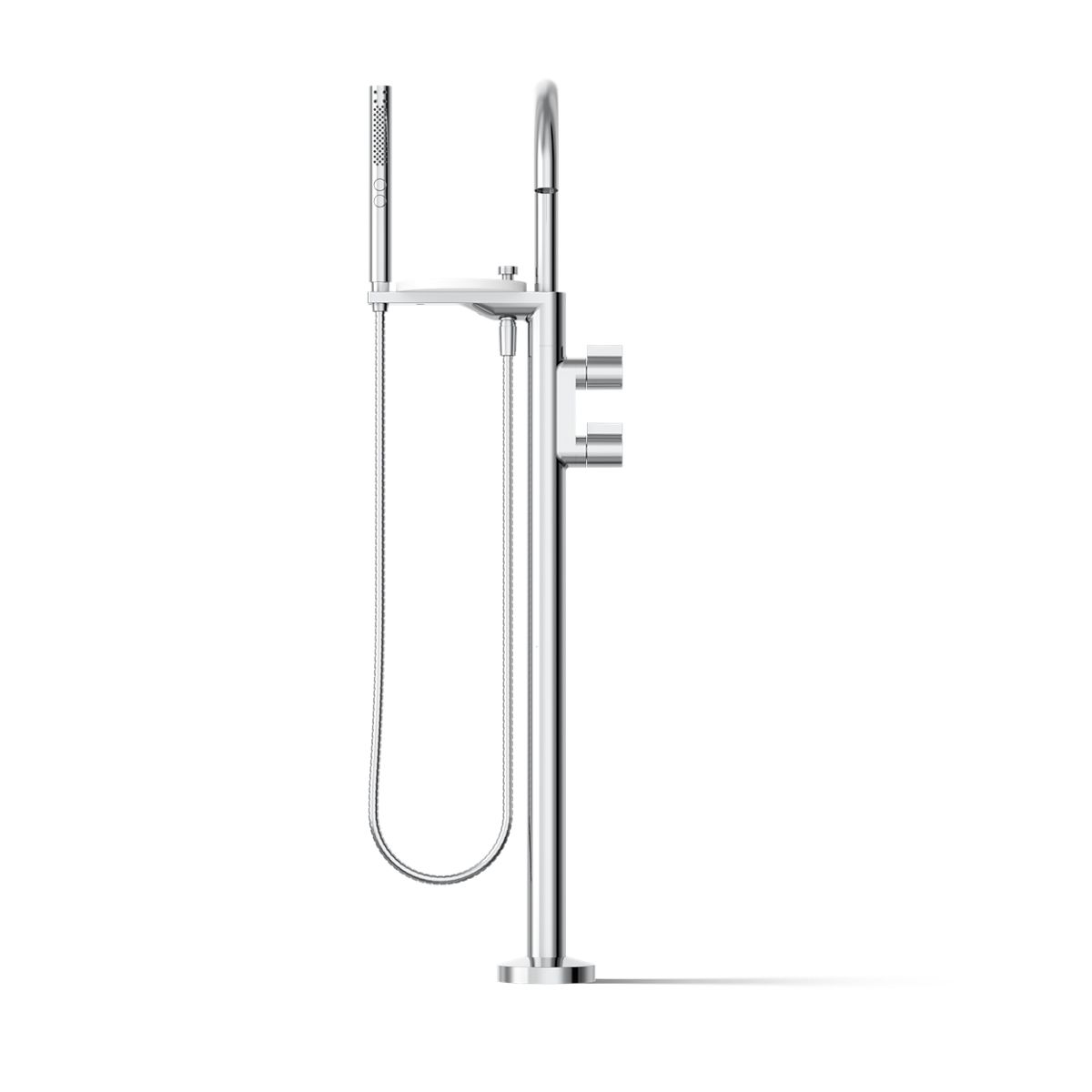 29485-components-floor-mount-bath-filler-trim-with-lever-handles-and-handshower-41.jpg Components® Floor-mount bath filler trim with lever handles and handshower