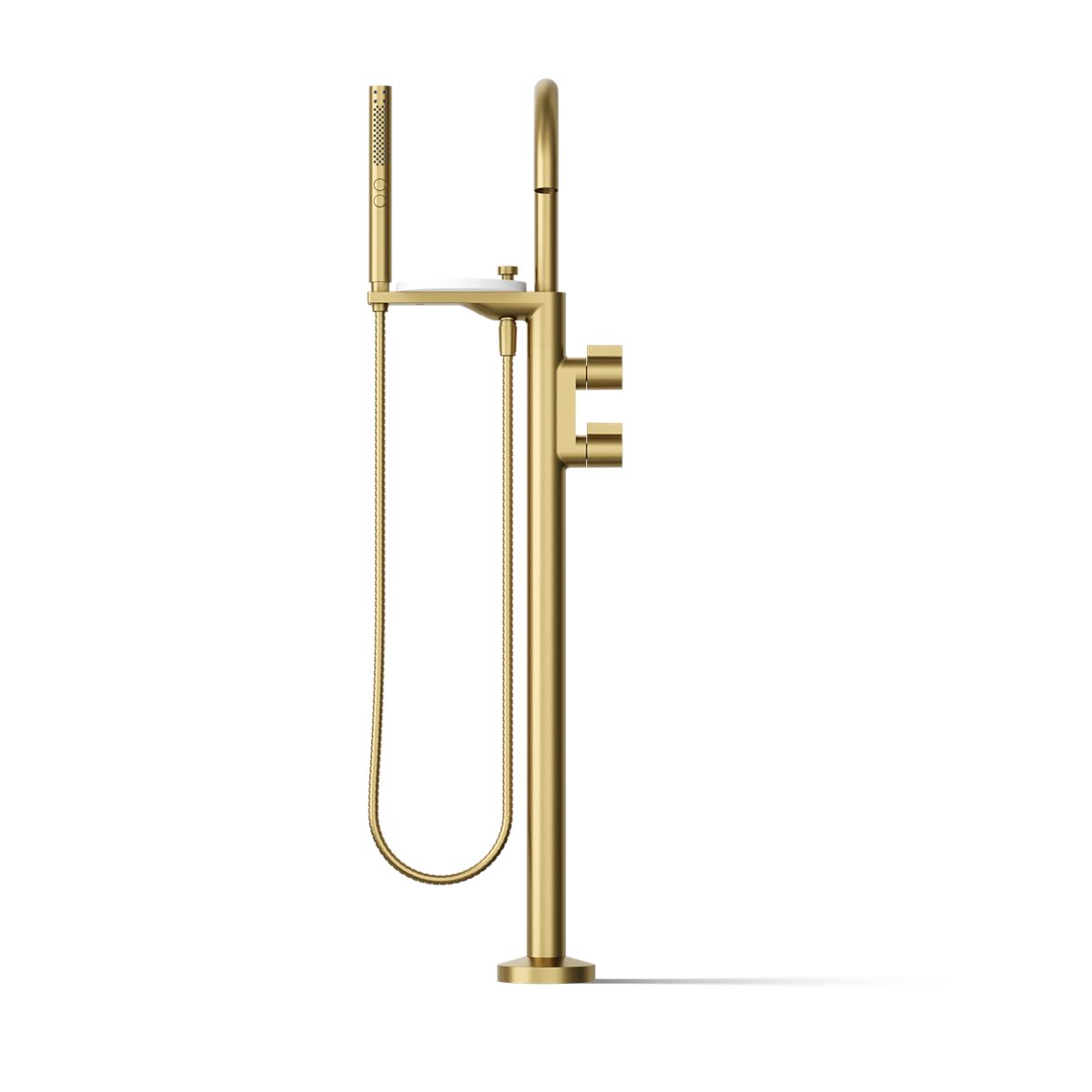 29485-components-floor-mount-bath-filler-trim-with-lever-handles-and-handshower-42.jpg Components® Floor-mount bath filler trim with lever handles and handshower