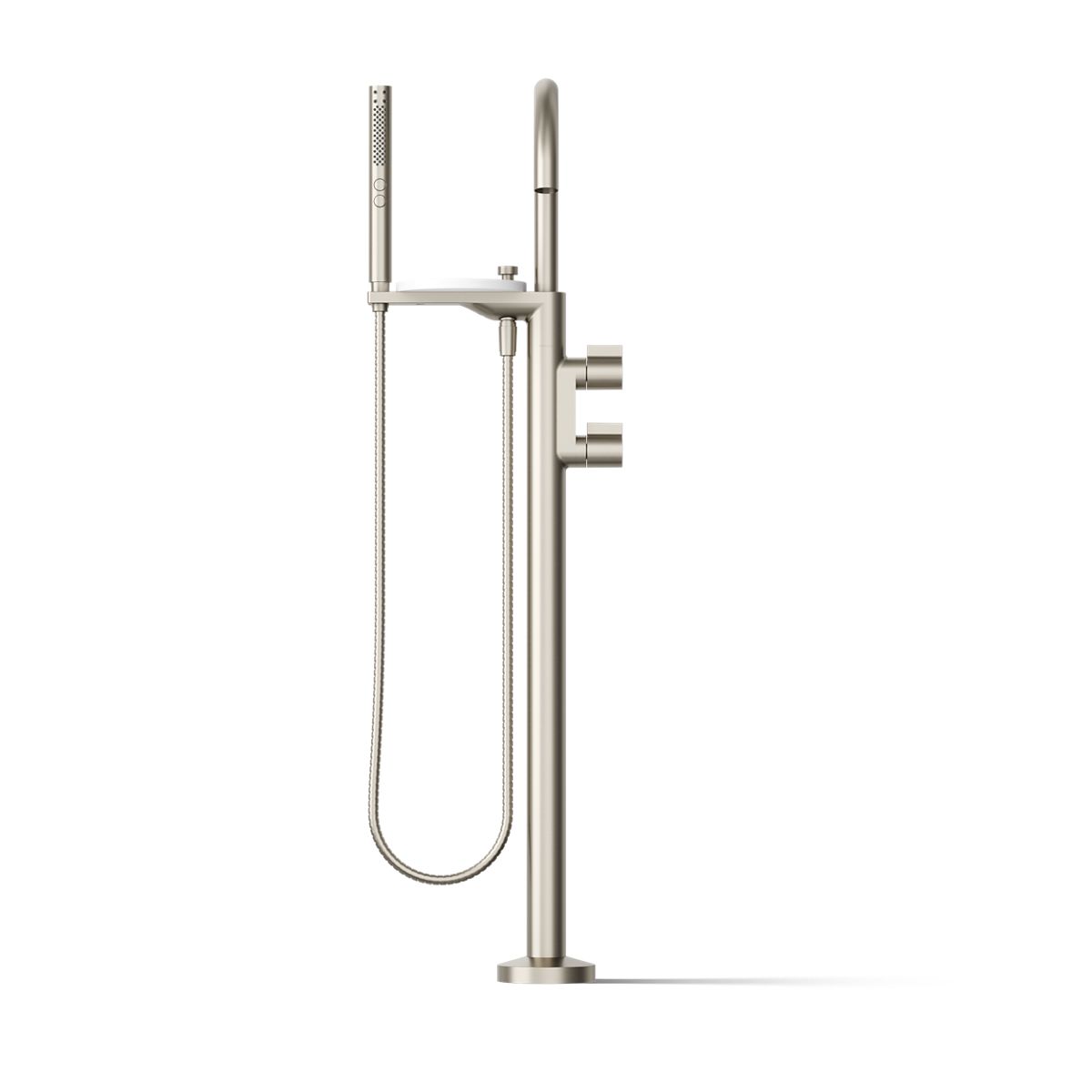 29485-components-floor-mount-bath-filler-trim-with-lever-handles-and-handshower-44.jpg Components® Floor-mount bath filler trim with lever handles and handshower