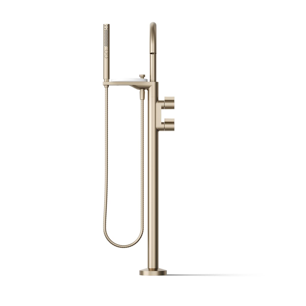 29485-components-floor-mount-bath-filler-trim-with-lever-handles-and-handshower-46.jpg Components® Floor-mount bath filler trim with lever handles and handshower
