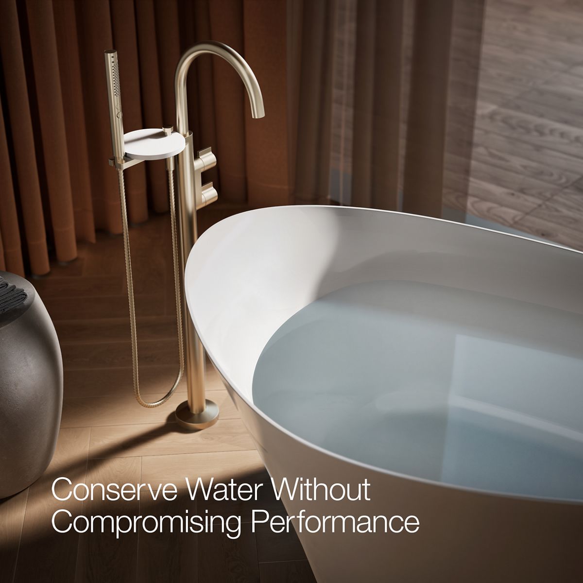 29485-components-floor-mount-bath-filler-trim-with-lever-handles-and-handshower-64.jpg Components® Floor-mount bath filler trim with lever handles and handshower