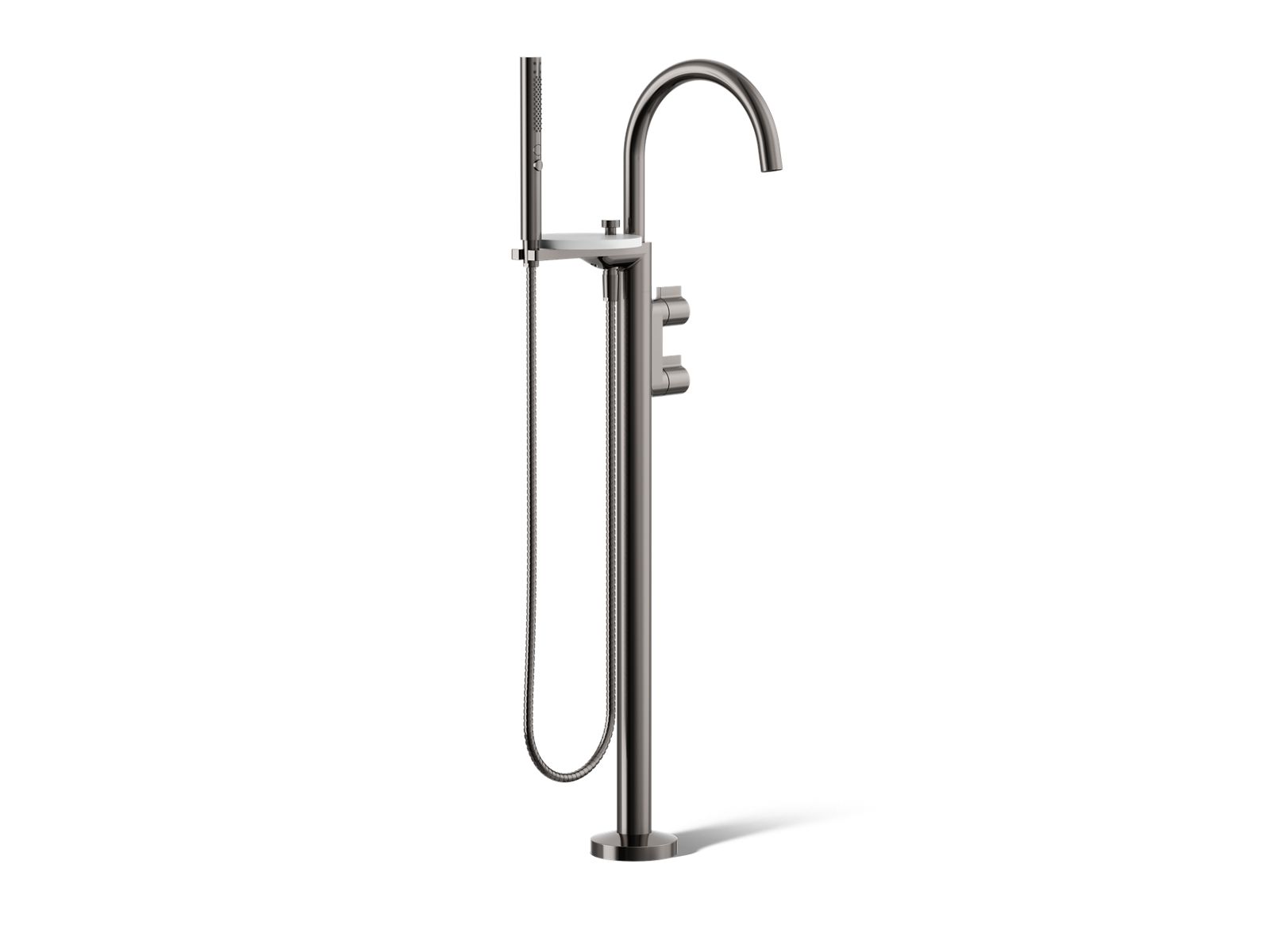 29485-components-floor-mount-bath-filler-trim-with-lever-handles-and-handshower-7.jpg Components® Floor-mount bath filler trim with lever handles and handshower