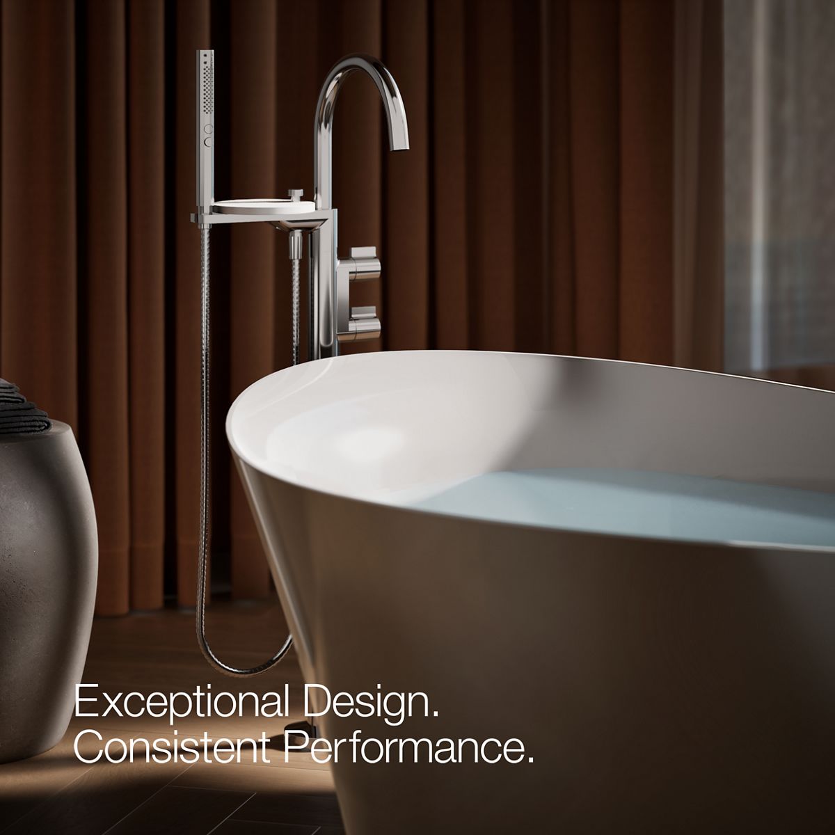 29485-components-floor-mount-bath-filler-trim-with-lever-handles-and-handshower-73.jpg Components® Floor-mount bath filler trim with lever handles and handshower