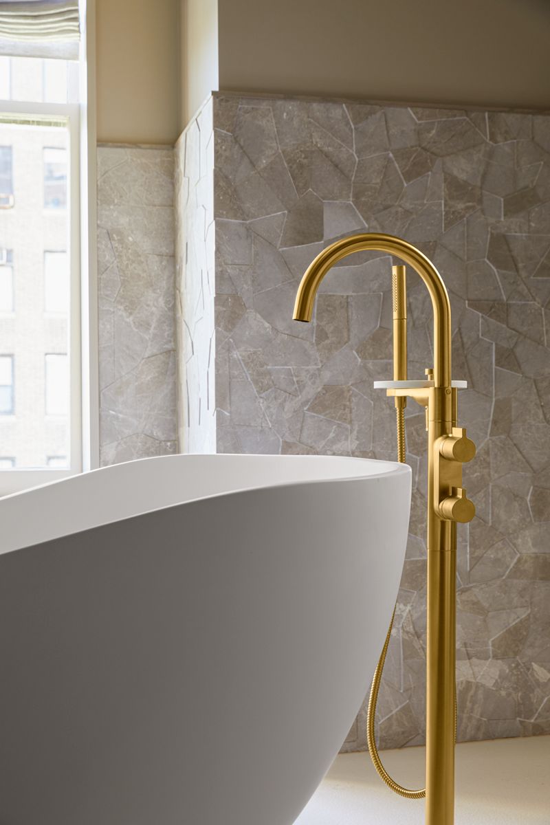 29485-components-floor-mount-bath-filler-trim-with-lever-handles-and-handshower-83.jpg Components® Floor-mount bath filler trim with lever handles and handshower