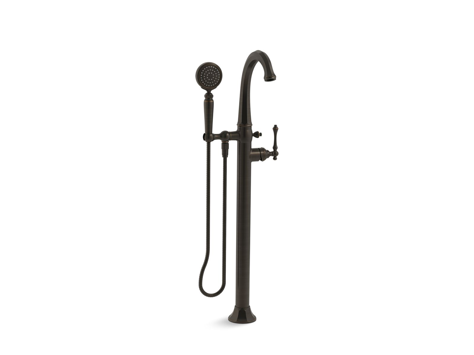 29494-kelston-floor-mount-bath-filler-trim-with-handshower-2.jpg Kelston® Floor-mount bath filler trim with handshower