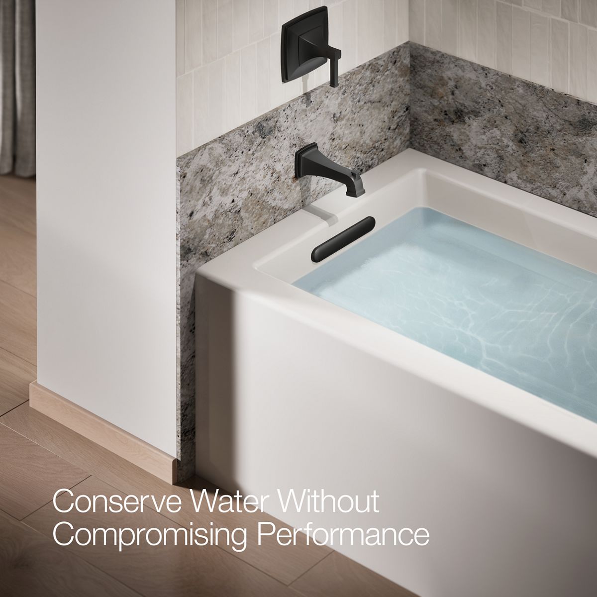 29504-riff-wall-mount-bath-spout-with-diverter-40.jpg Riff® Wall-mount bath spout with diverter