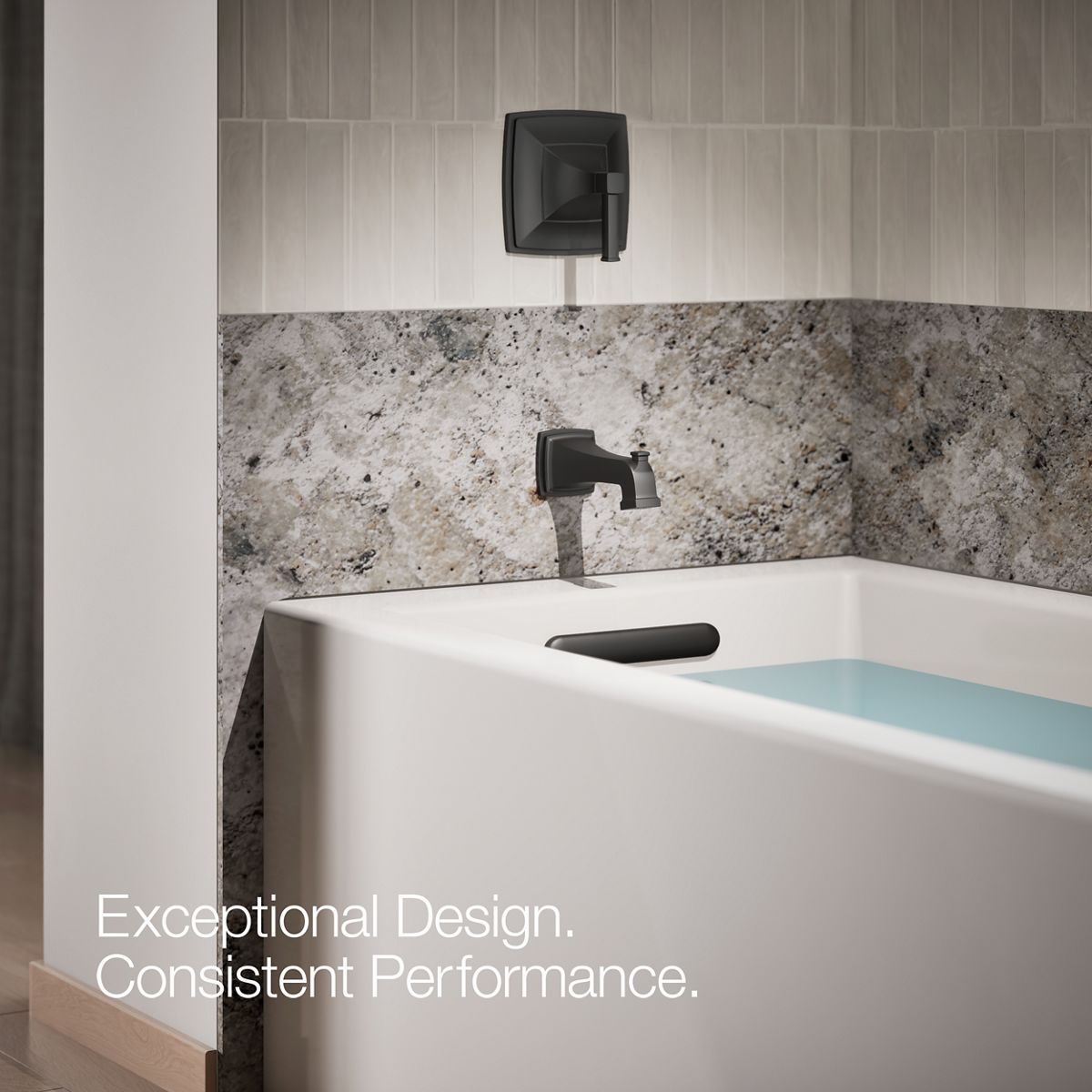 29504-riff-wall-mount-bath-spout-with-diverter-45.jpg Riff® Wall-mount bath spout with diverter