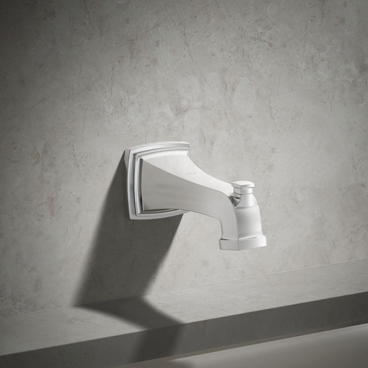 29504-riff-wall-mount-bath-spout-with-diverter-6.jpg Riff® Wall-mount bath spout with diverter