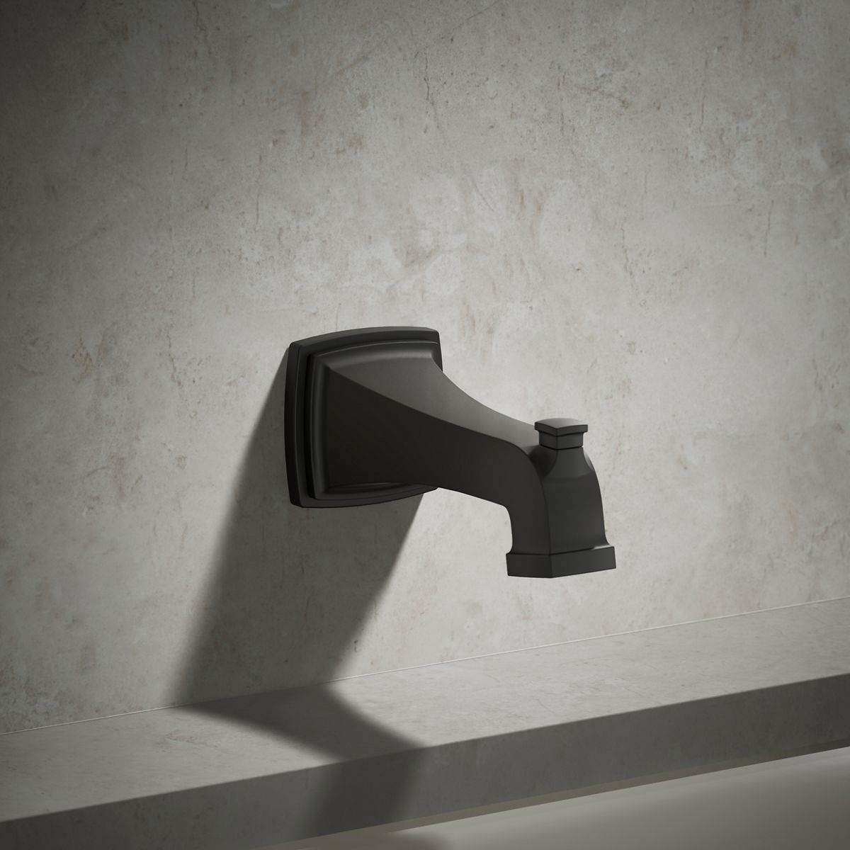29504-riff-wall-mount-bath-spout-with-diverter-8.jpg Riff® Wall-mount bath spout with diverter