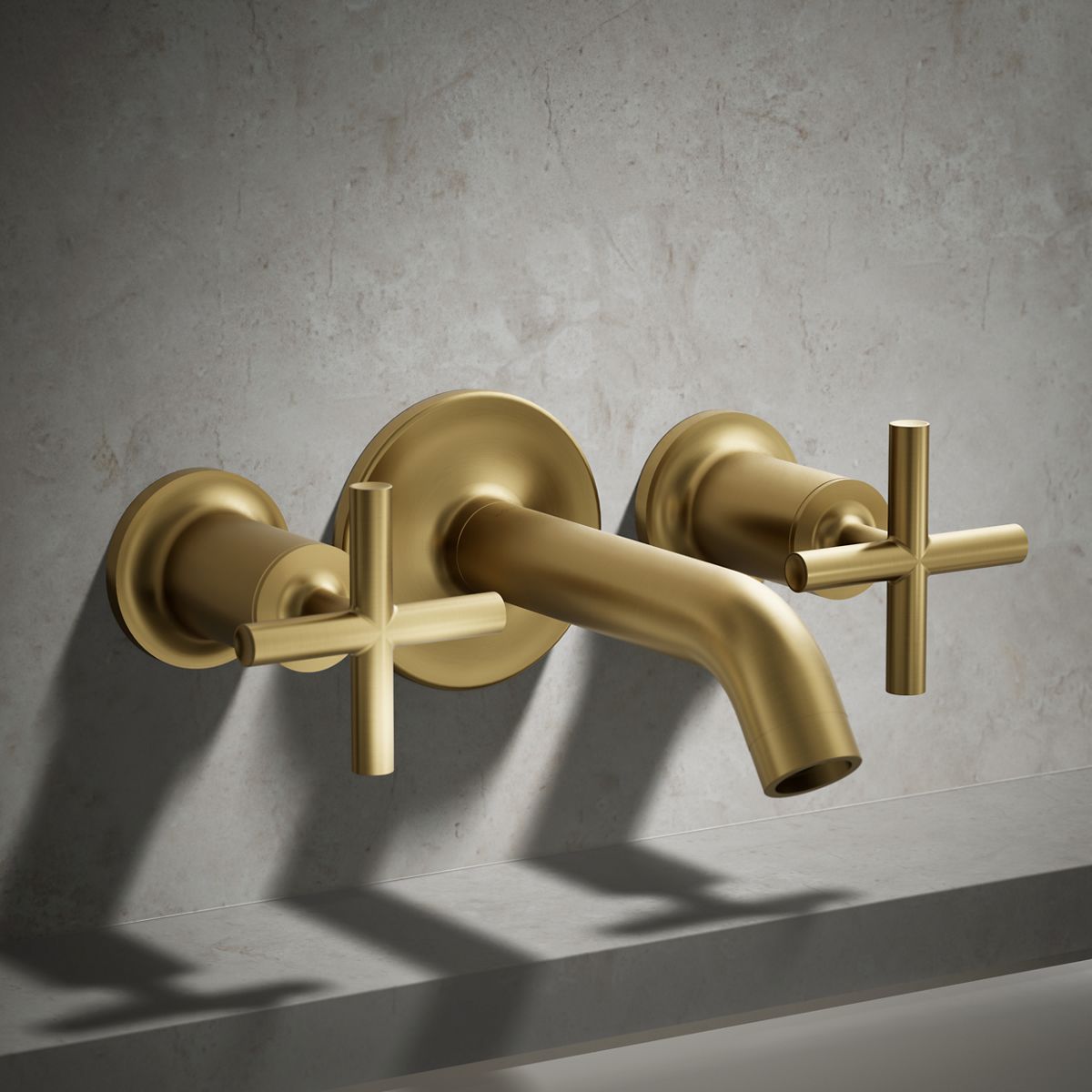 29535-purist-deck-or-wall-mount-bath-faucet-handle-trim-with-cross-design-12.jpg Purist® Deck- or wall-mount bath faucet handle trim with cross design