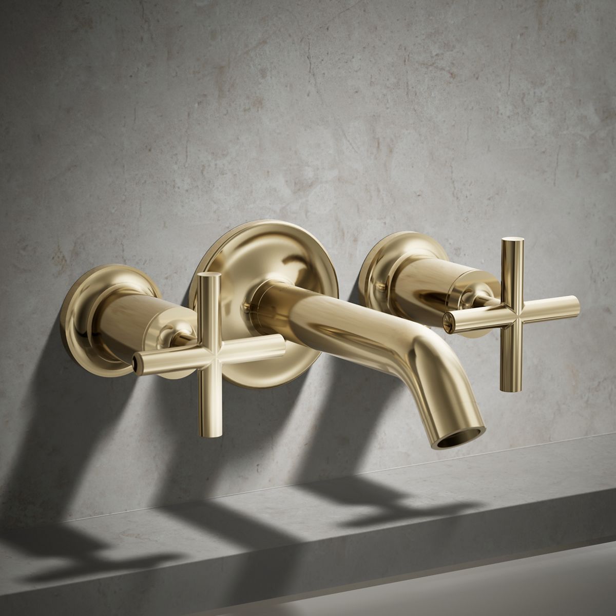 29535-purist-deck-or-wall-mount-bath-faucet-handle-trim-with-cross-design-13.jpg Purist® Deck- or wall-mount bath faucet handle trim with cross design